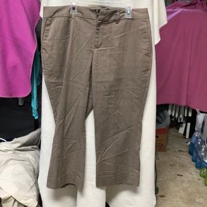 Cropped pinstripe pants Gap